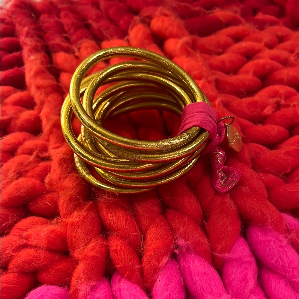 BuDhaGirl Gold All-Weather Bangles